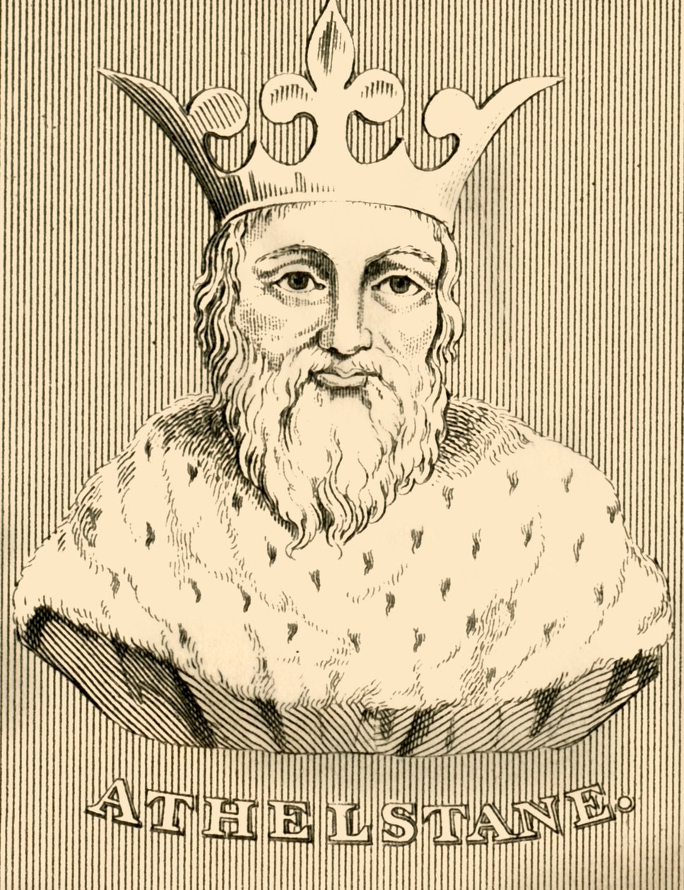 Athelstane, c894-939, 1830. av Unbekannt