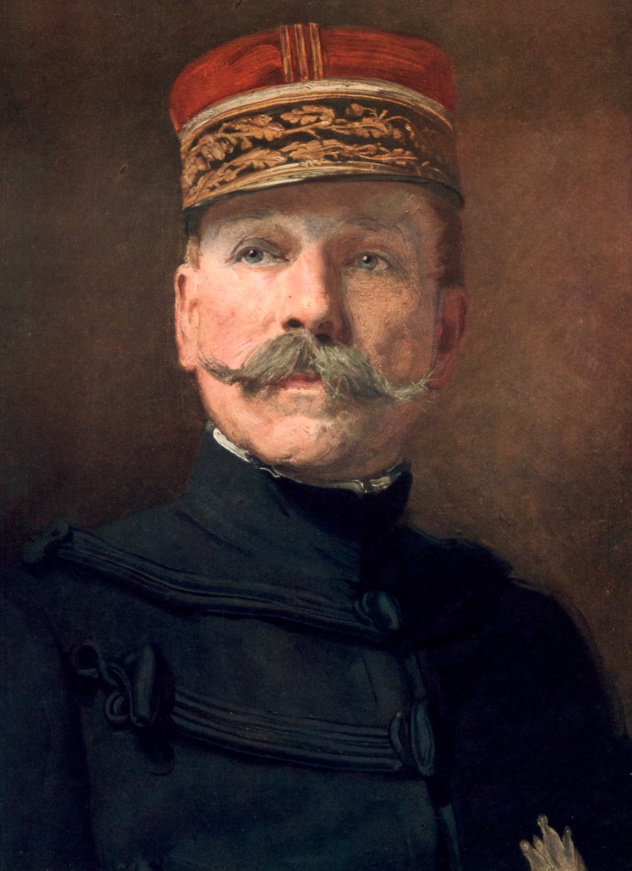 Auguste Dubail, fransk general fra første verdenskrig, 1926 av Unbekannt