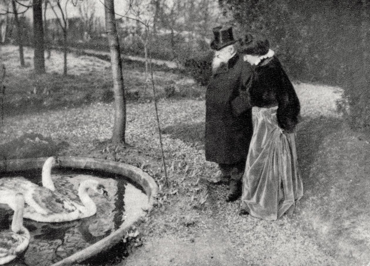 Auguste Rodin, fransk billedhugger, 1895 av Unbekannt