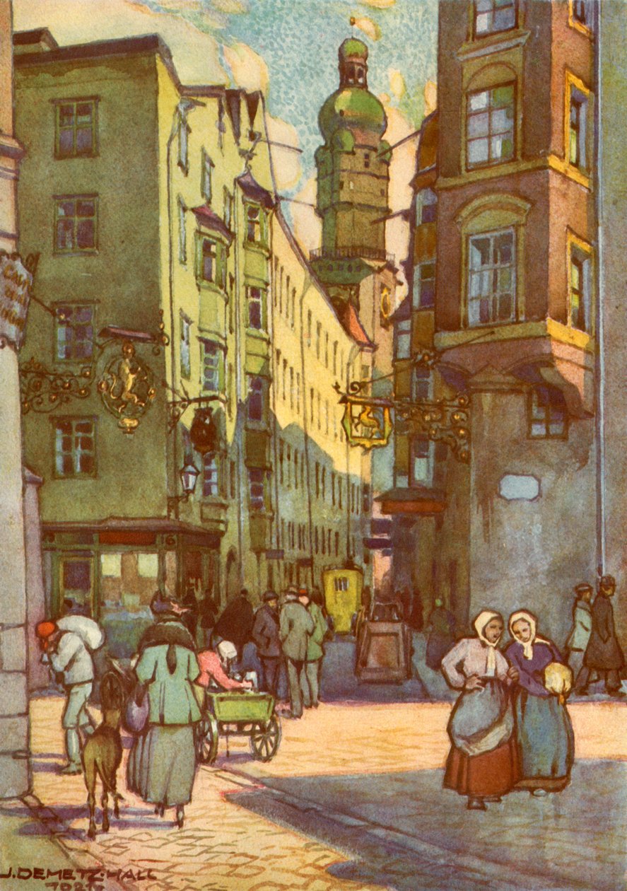 Fra Der Altstadt, Gamlebyen, c1929. av Unbekannt