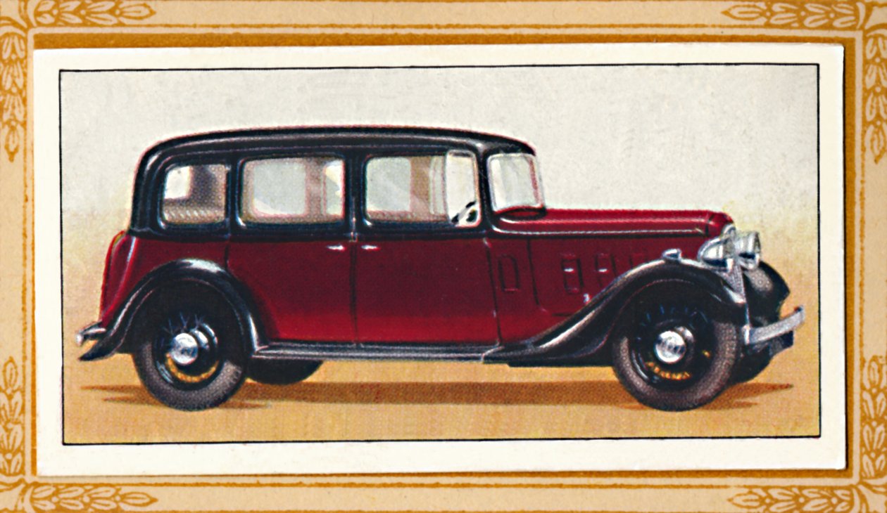 Austin Sixteen York Saloon, c1936 av Unbekannt