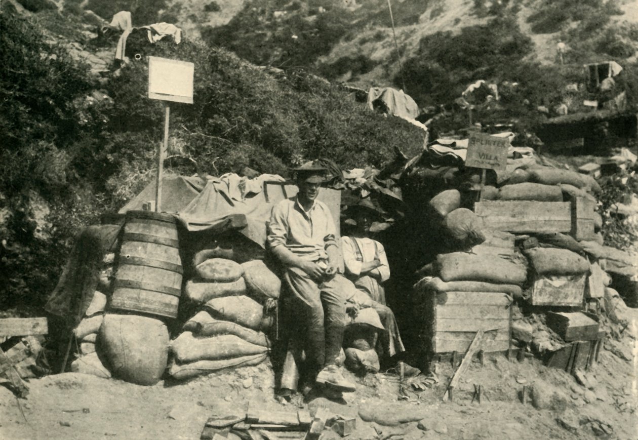 Australske tropper i Tyrkia, første verdenskrig, 1915, c1920. av Unbekannt
