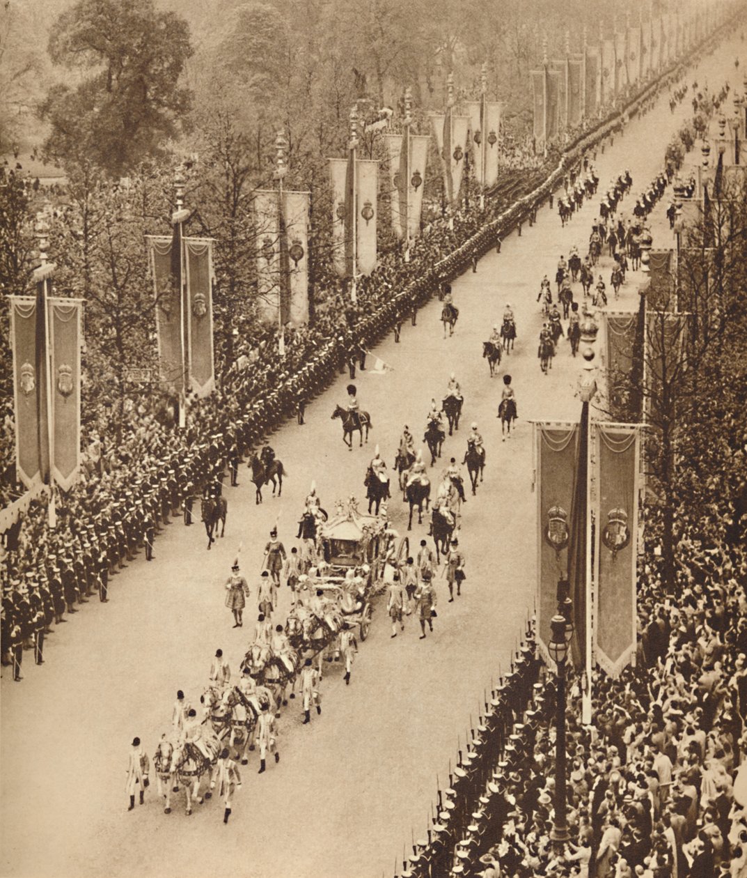 Avenue of Banners, 12. mai 1937 av Unbekannt