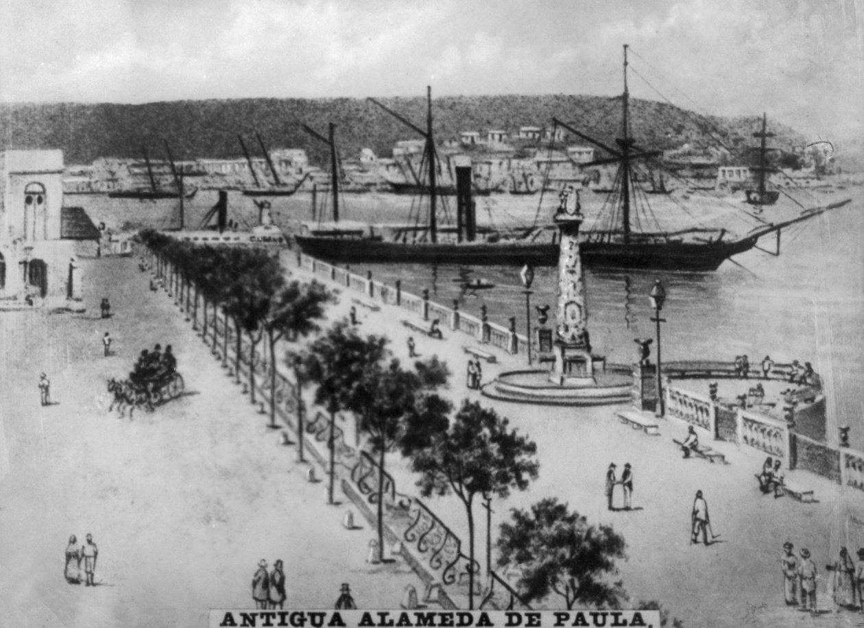 Avenue the Paula, 1700-tallet, 1920-tallet av Unbekannt