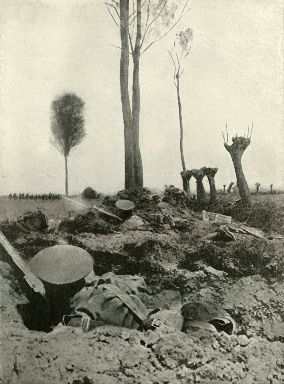Venter på angrepet, 1919. av Unbekannt