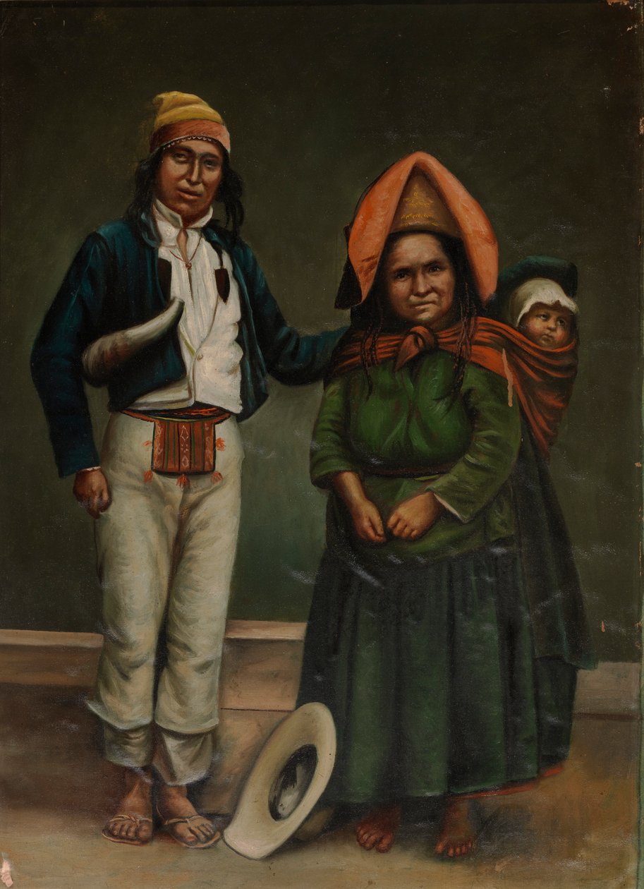 Aymara-indianere, ca. 1890-1892. av Unbekannt