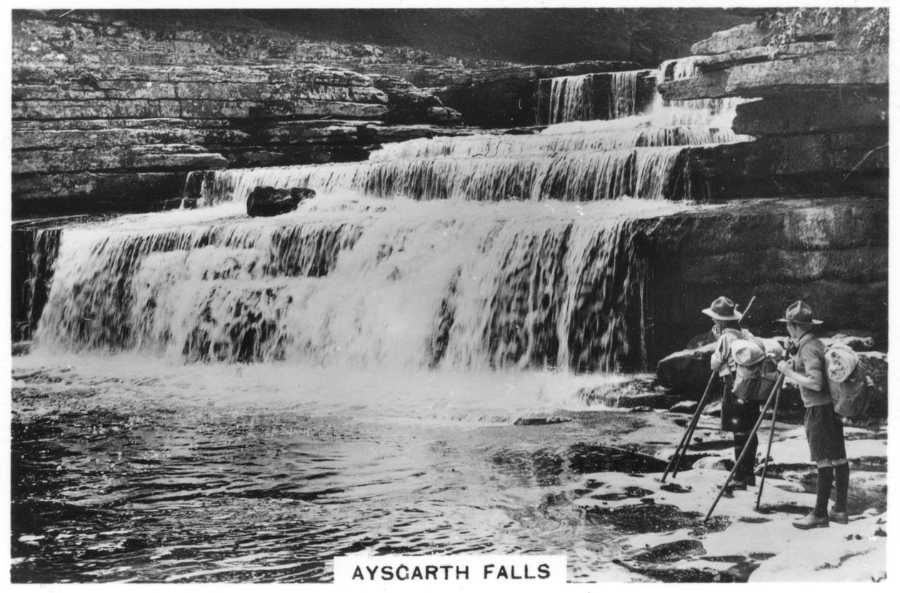 Aysgarth Falls, Wensleydale, Yorkshire Dales, 1937 av Unbekannt