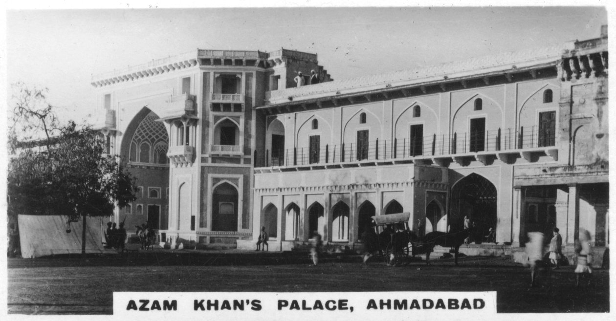 Azam Khans-palasset, Ahmedabad, India, c1925 av Unbekannt
