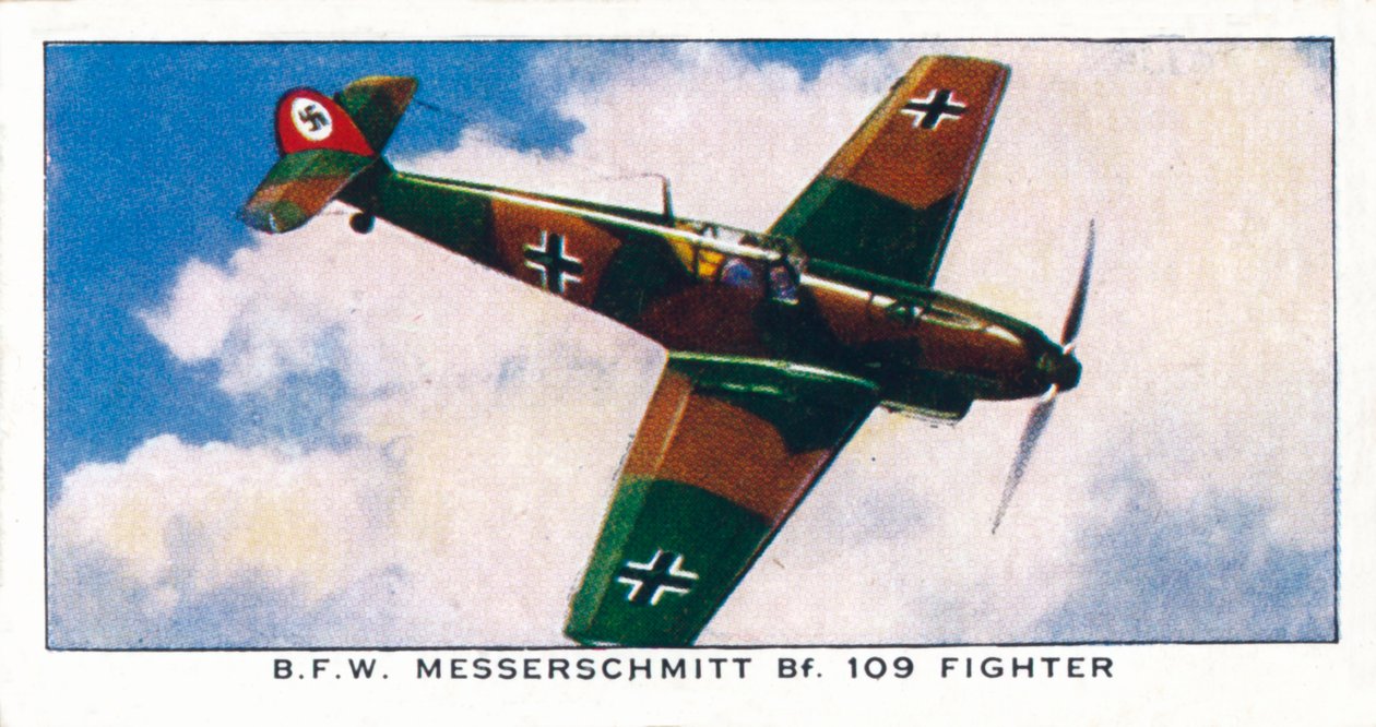 B.F.W. Messerschmitt Bf. 109 Fighter, 1938 av Unbekannt