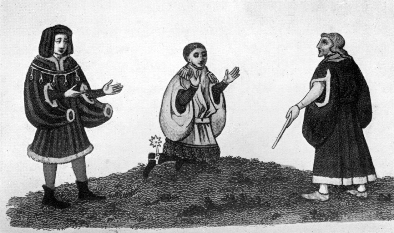 Veskeermer, 1400-tallet, 1910 av Unbekannt