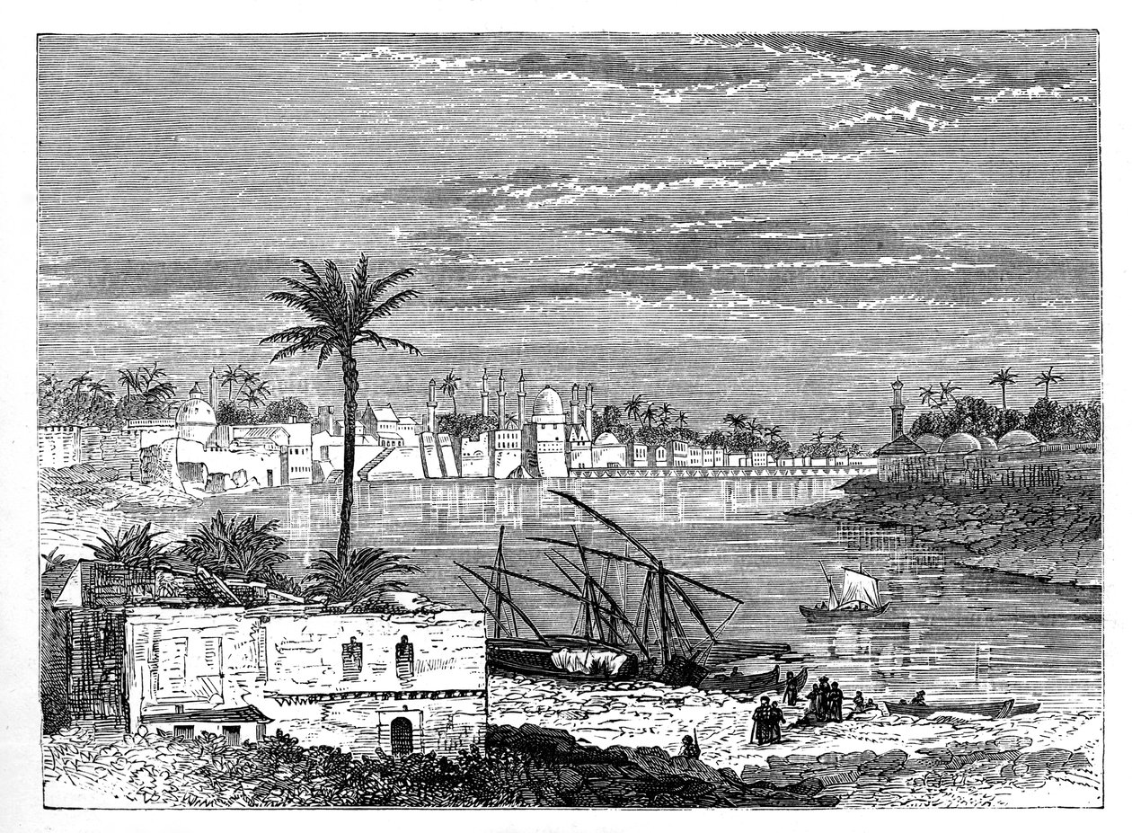 Bagdad, Irak, ca 1890 av Unbekannt