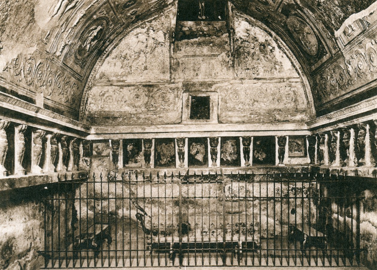 Bagni dei foro, Pompeii, Italia, ca 1900-tallet av Unbekannt