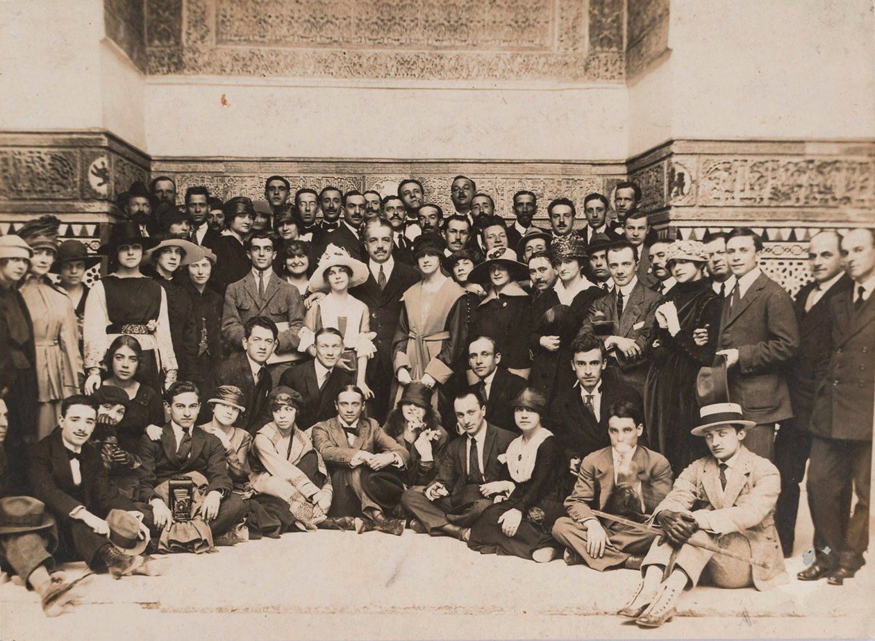 Ballets Russes i Sevilla, Spania, 1916 av Unbekannt