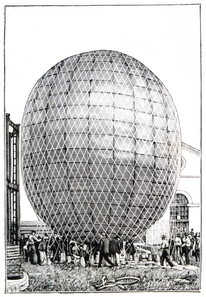 Ballong, 1888 av Unbekannt