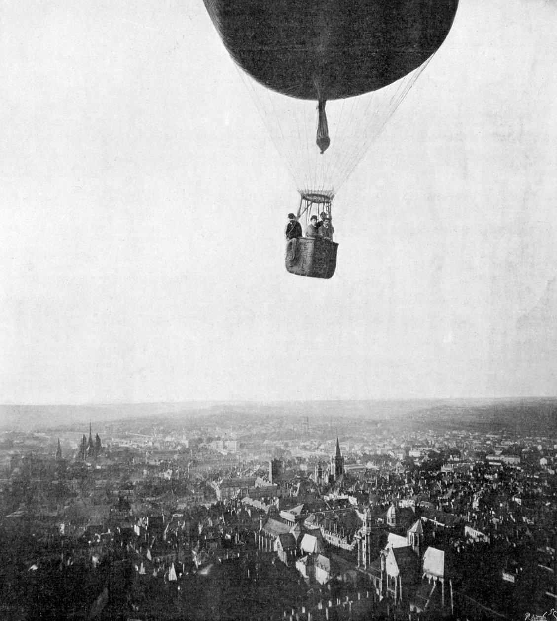 Ballong fra Aero Club, 18. mars 1899 av Unbekannt