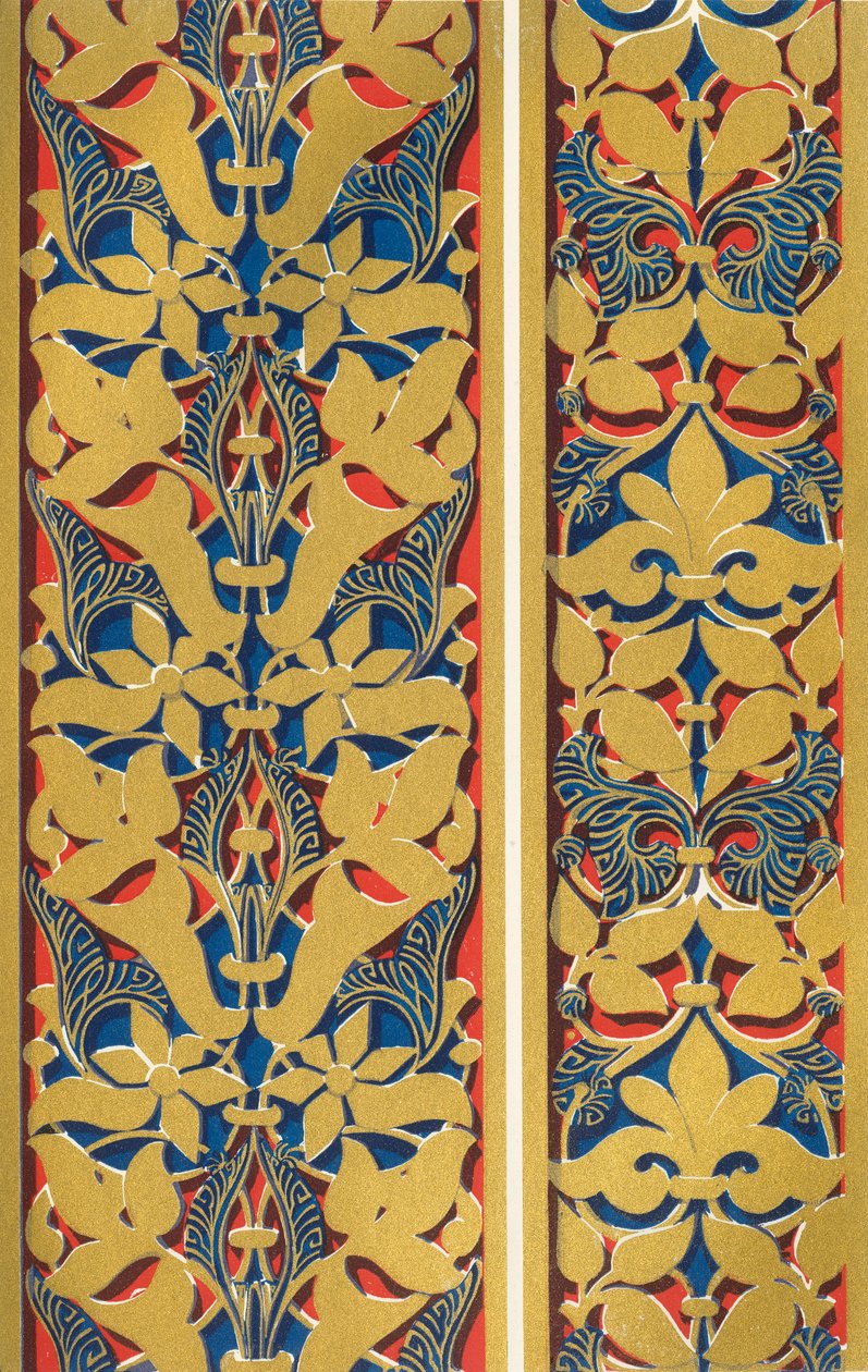 Bånd, side av buer, Court of the Lions, 1907. av Unbekannt