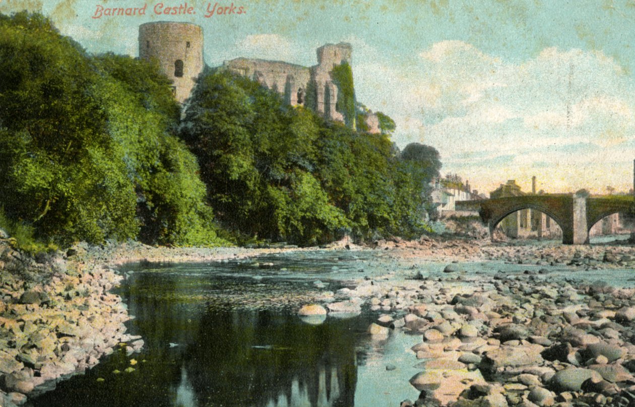Barnard Castle, Durham, c1905 av Unbekannt