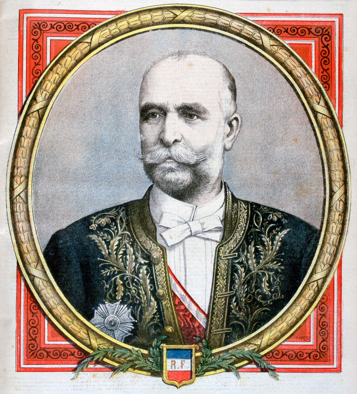 Baron de Courcel, den franske ambassadøren i London, 1894 av Unbekannt