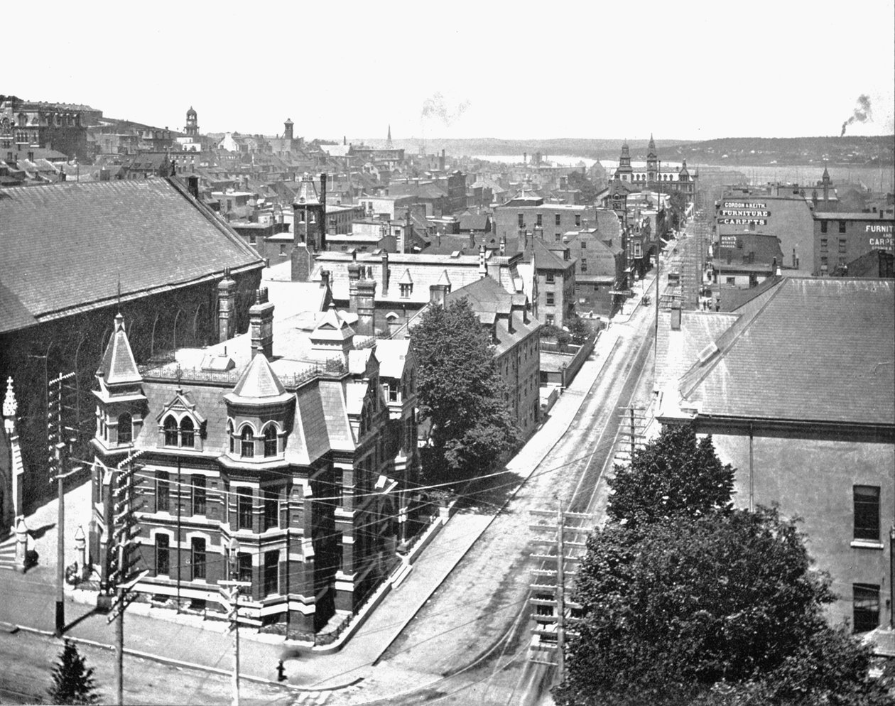 Barrington Street, Halifax, Nova Scotia, Canada, c1900. av Unbekannt