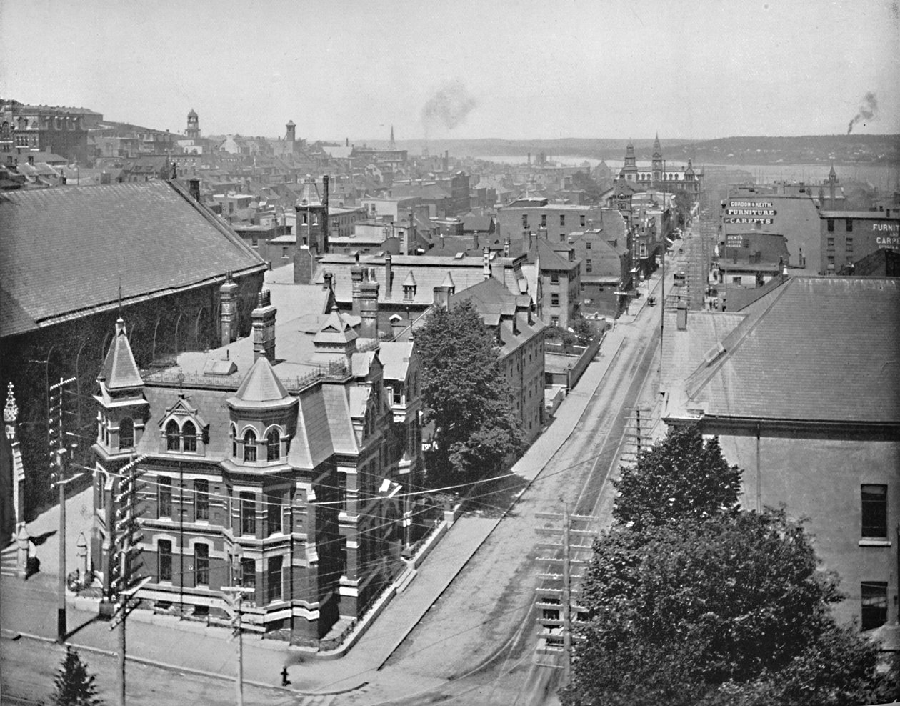 Barrington Street, Halifax, Nova Scotia, c1897. av Unbekannt