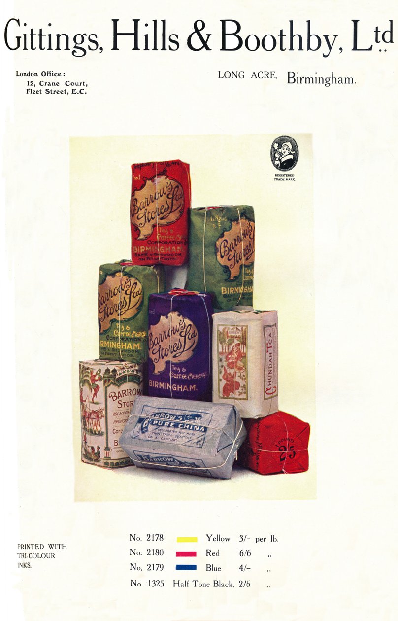 Barrows Stores Ltd.-annonse, 1910 av Unbekannt