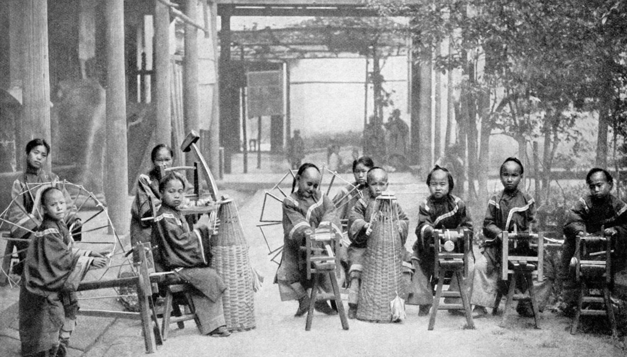 Kurvmakere, Hongkong, 1922 av Unbekannt
