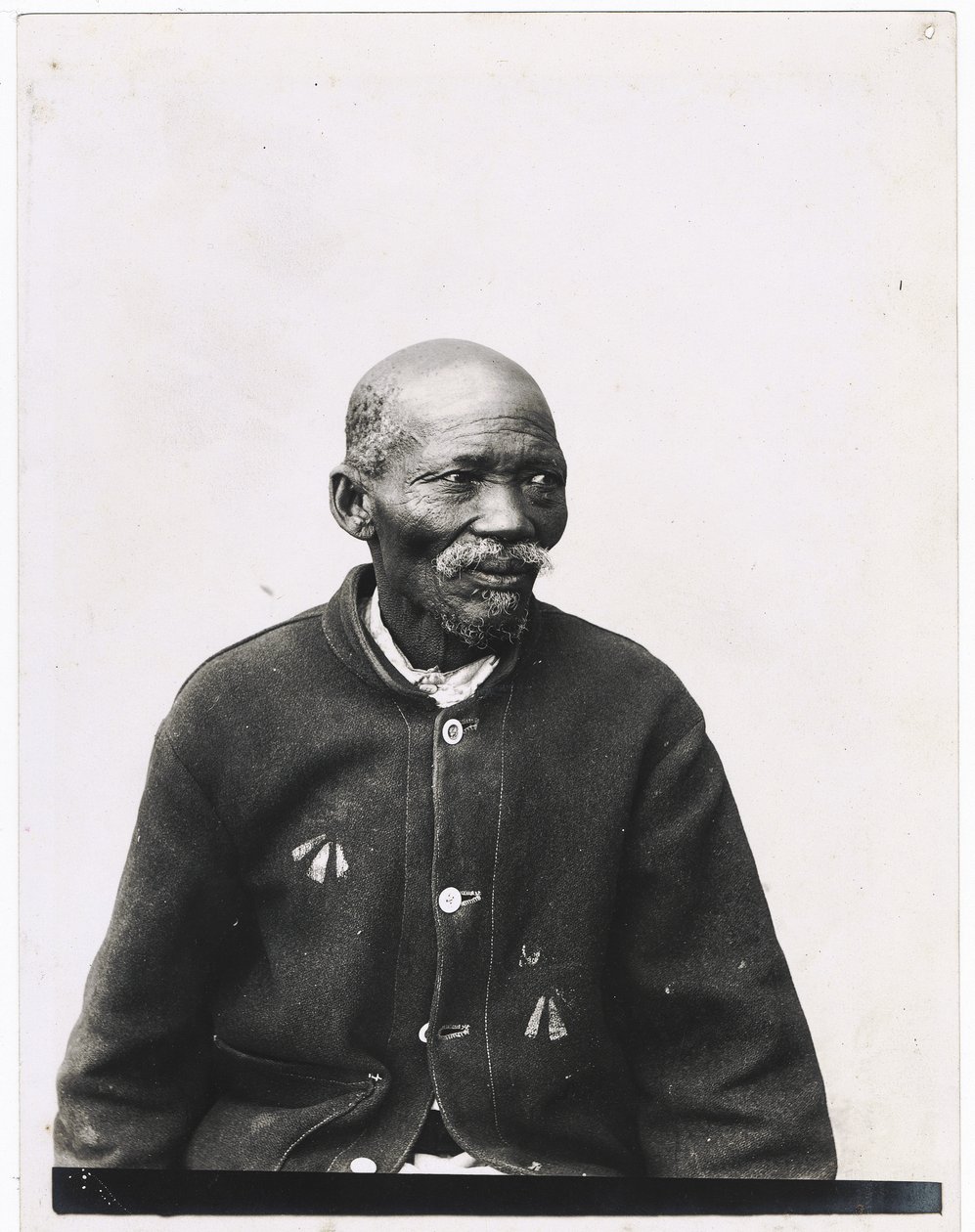 Basuto-sjefens statsminister, ca. 1920-tallet (gelatinsølvtrykk) av Unbekannt