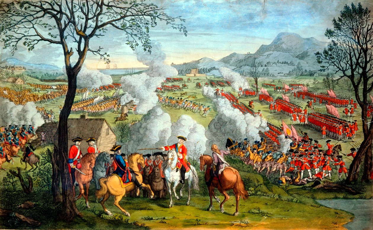 Slaget ved Culloden, 16. april 1746 1700-tallet av Unbekannt
