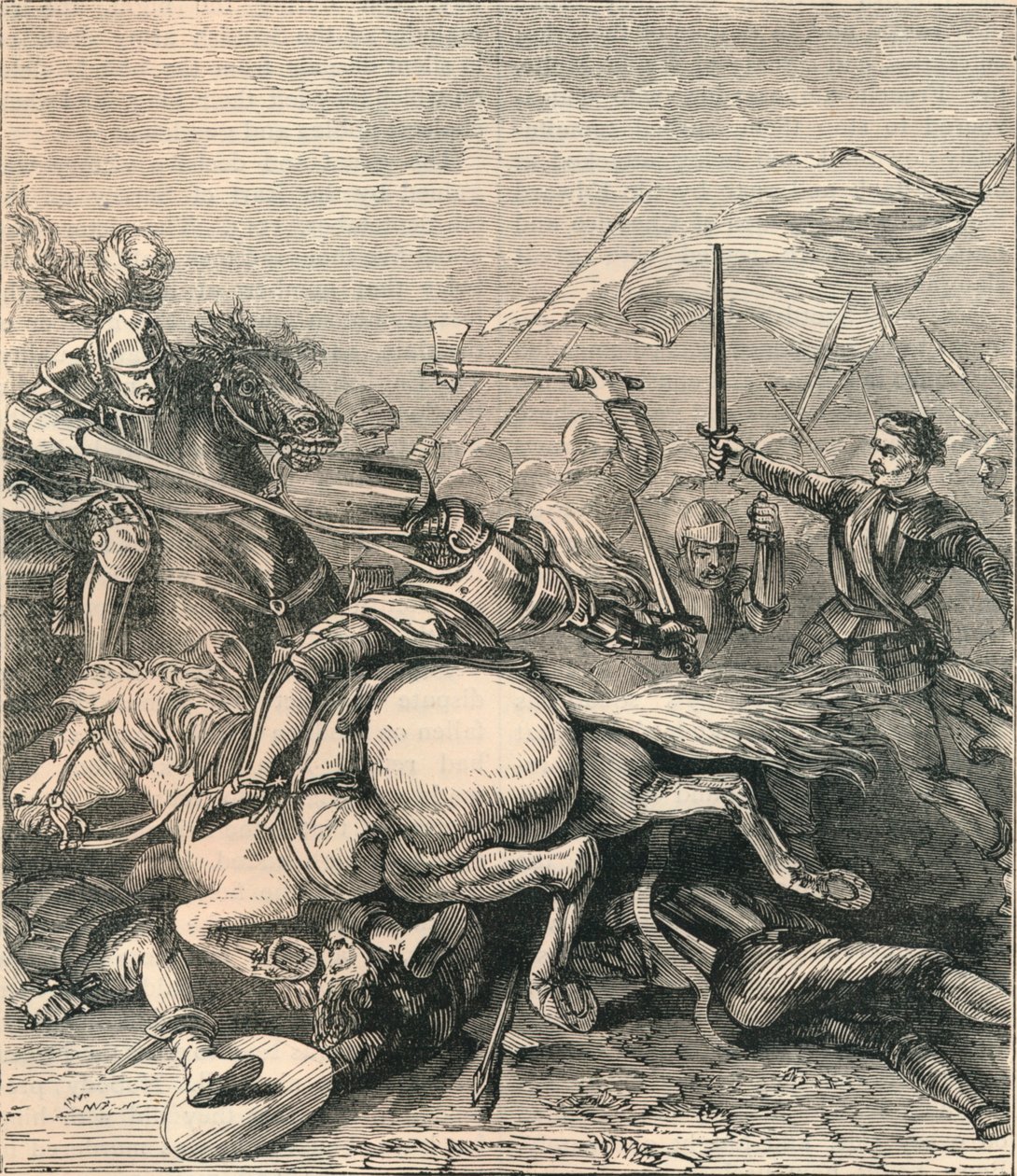 Slaget ved Flodden, 1513, c1910 av Unbekannt