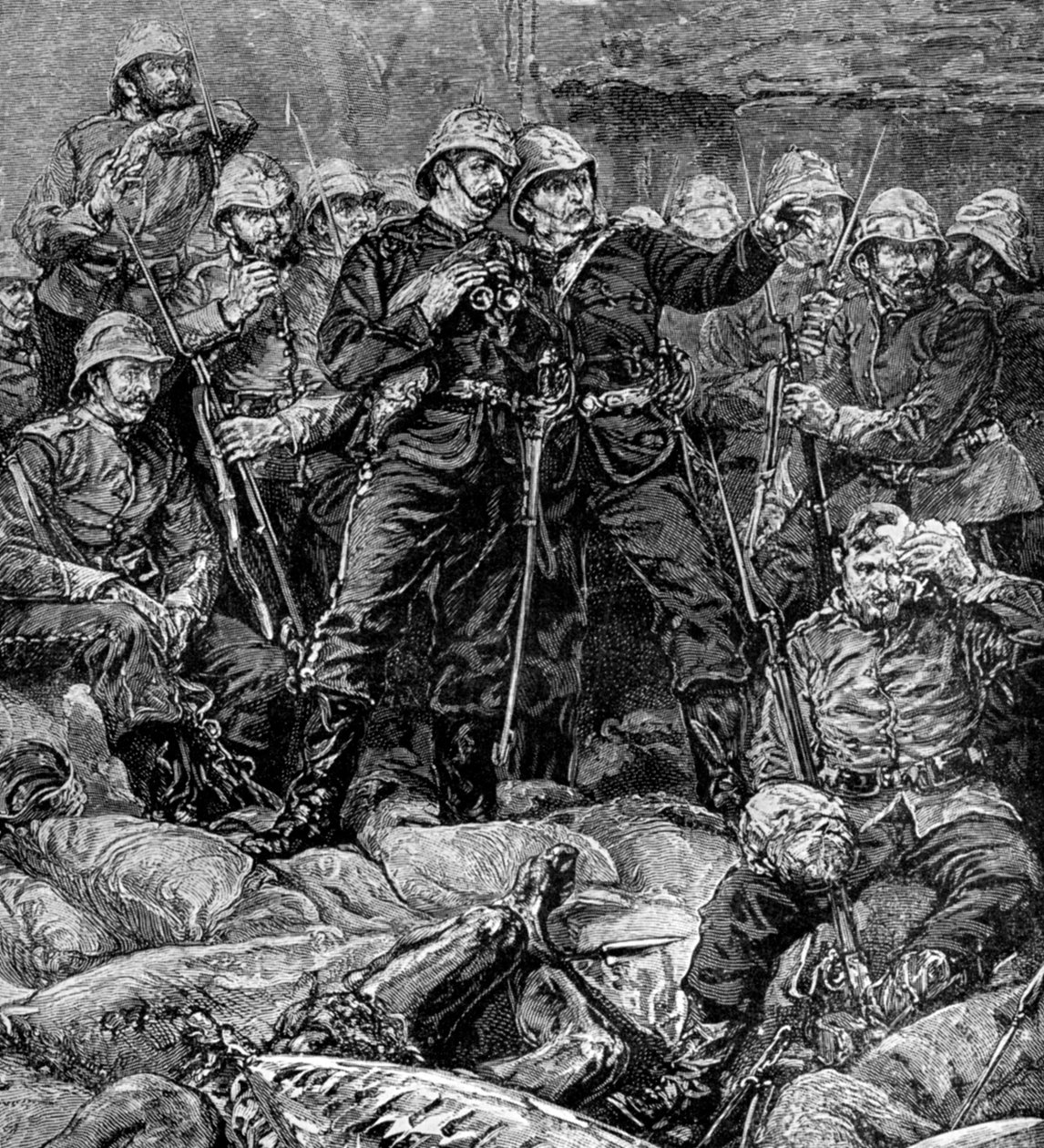 Slaget ved Rorkes Drift, Natal, Zulu-krigen, 1879 1951 av Unbekannt