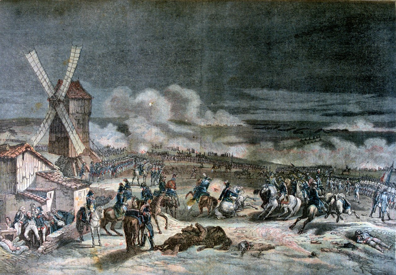Slaget ved Valmy, 20. september 1792, 1892. av Unbekannt