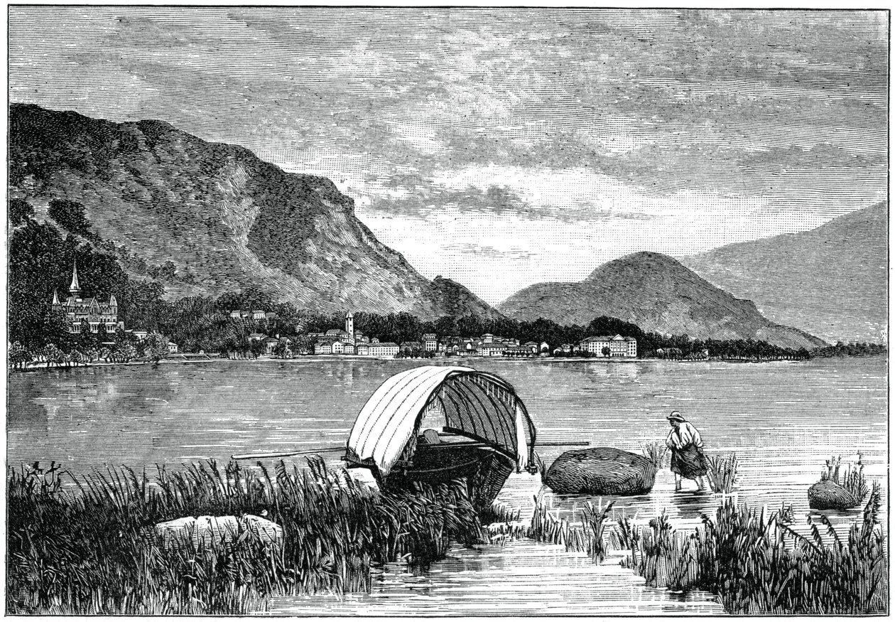 Baveno, ved Lago Maggiore, Nord-Italia, 1900 av Unbekannt