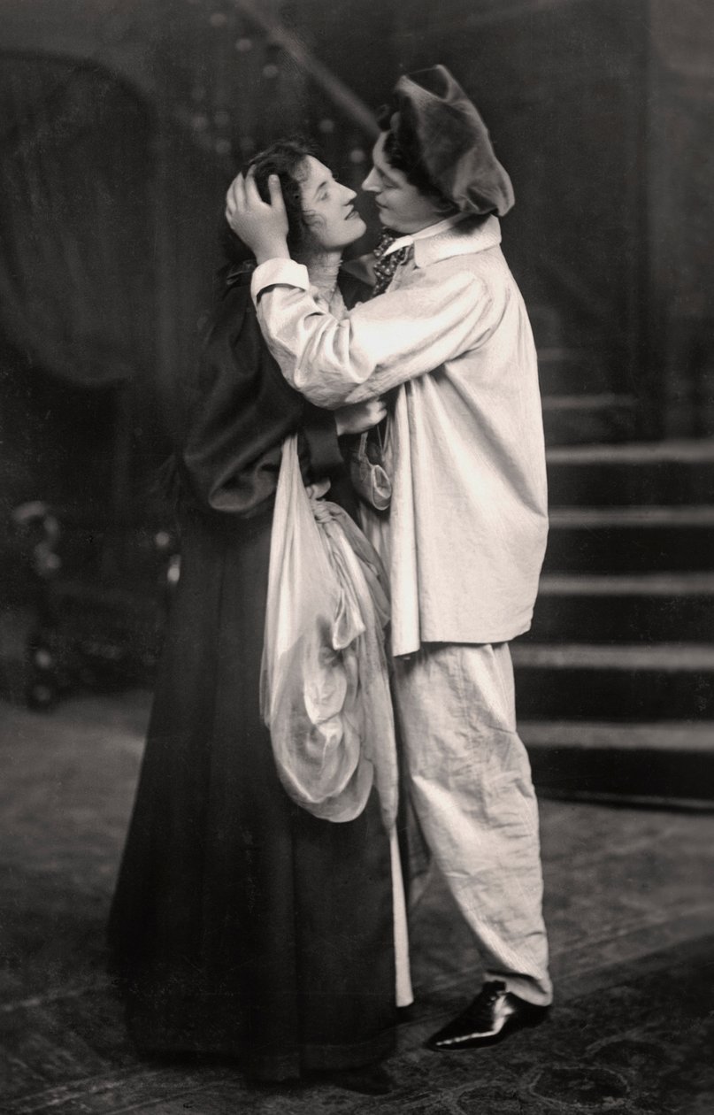 Beatrice Terry og H. Marsh Allen i The Palace of Puck, 1907 av Unbekannt