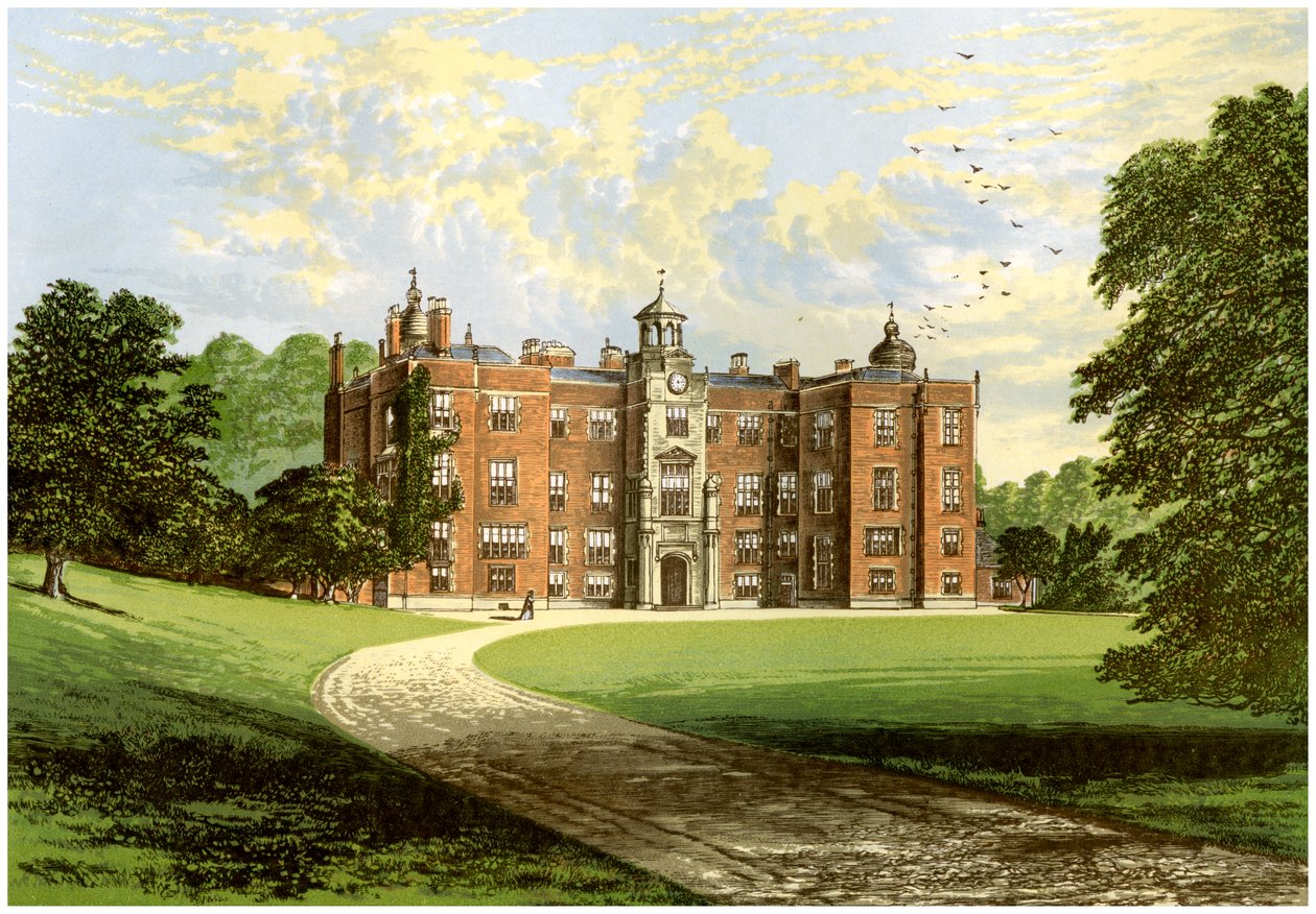 Beaudesert, Staffordshire, hjemmet til Marquis of Anglesey, c1880 av Unbekannt
