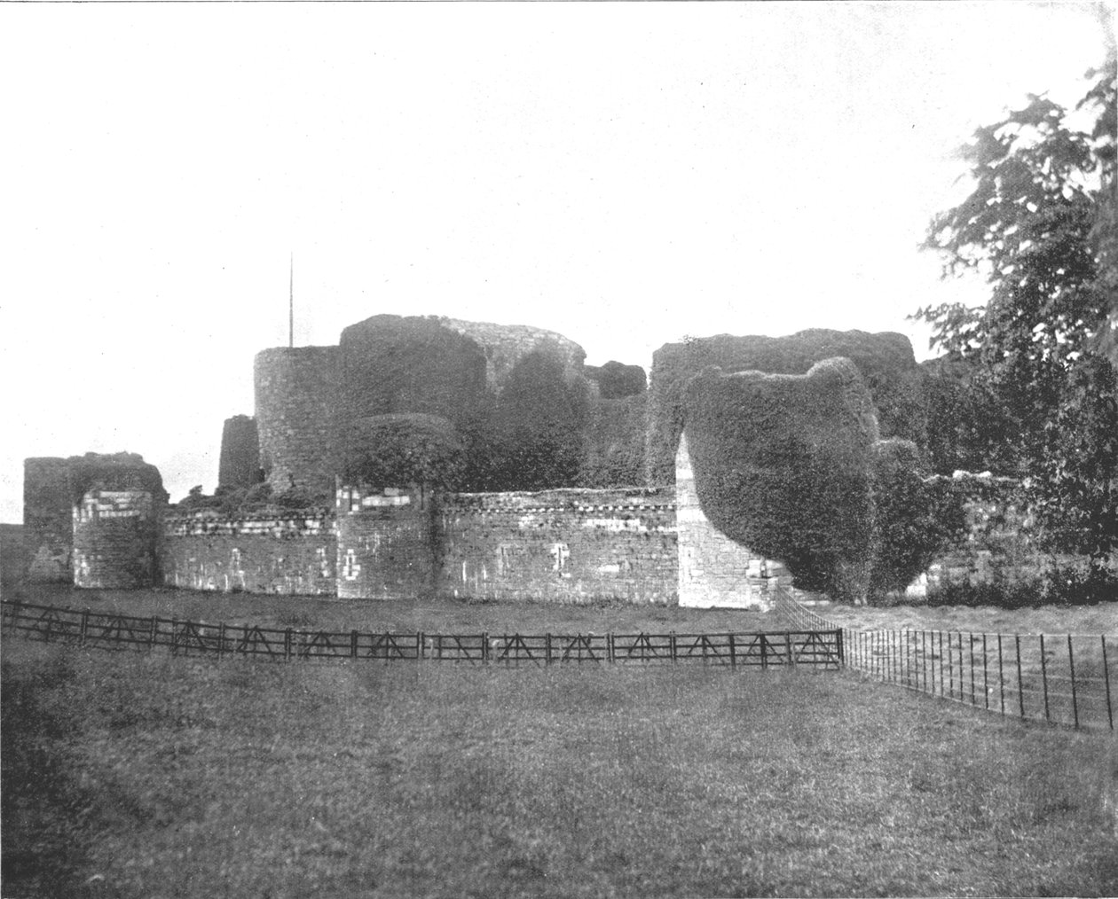 Beaumaris Castle, Anglesey, Wales, 1894. av Unbekannt