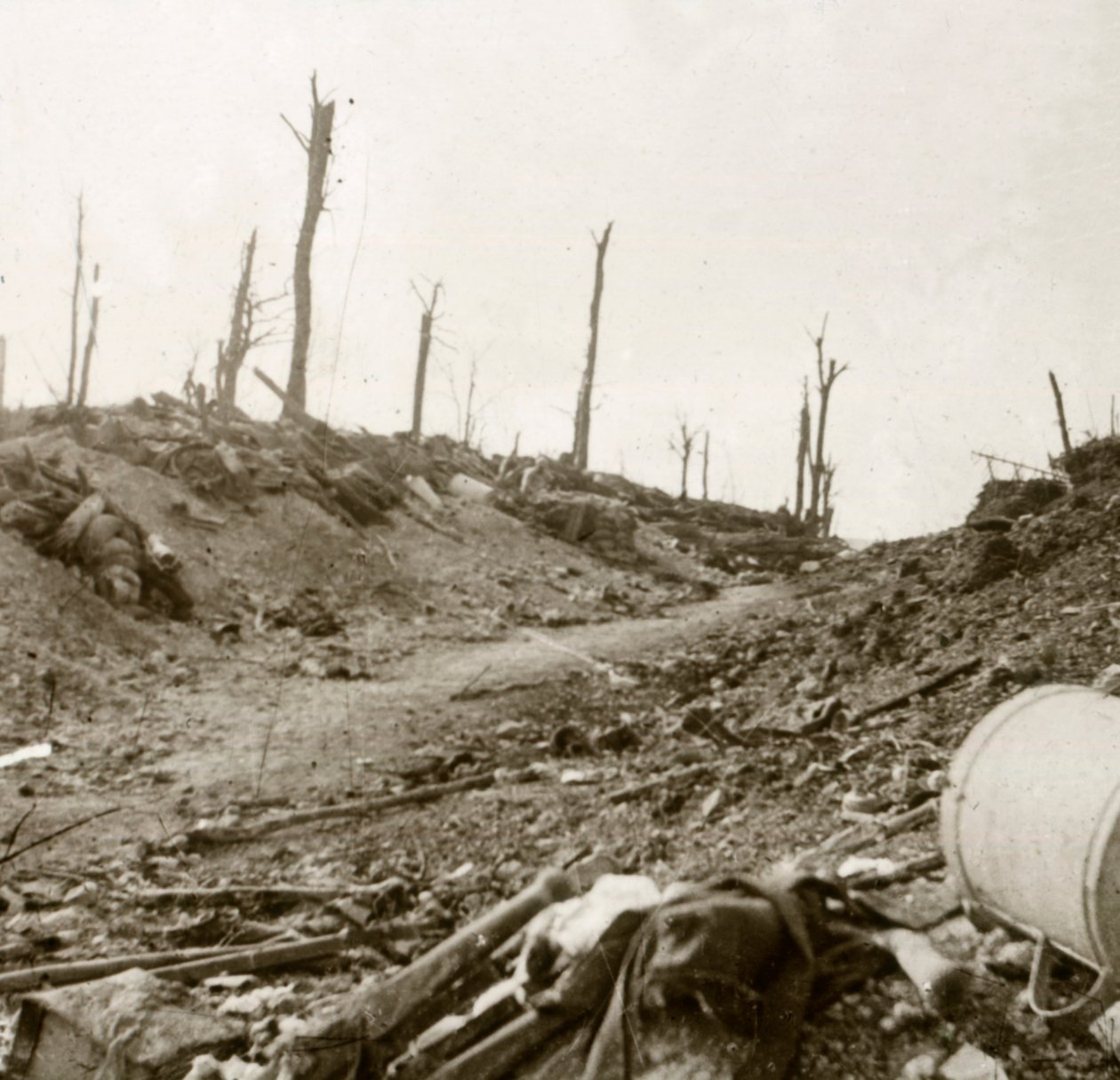 Før Chaulnes, Somme, Nord-Frankrike, c1914-c1918 av Unbekannt