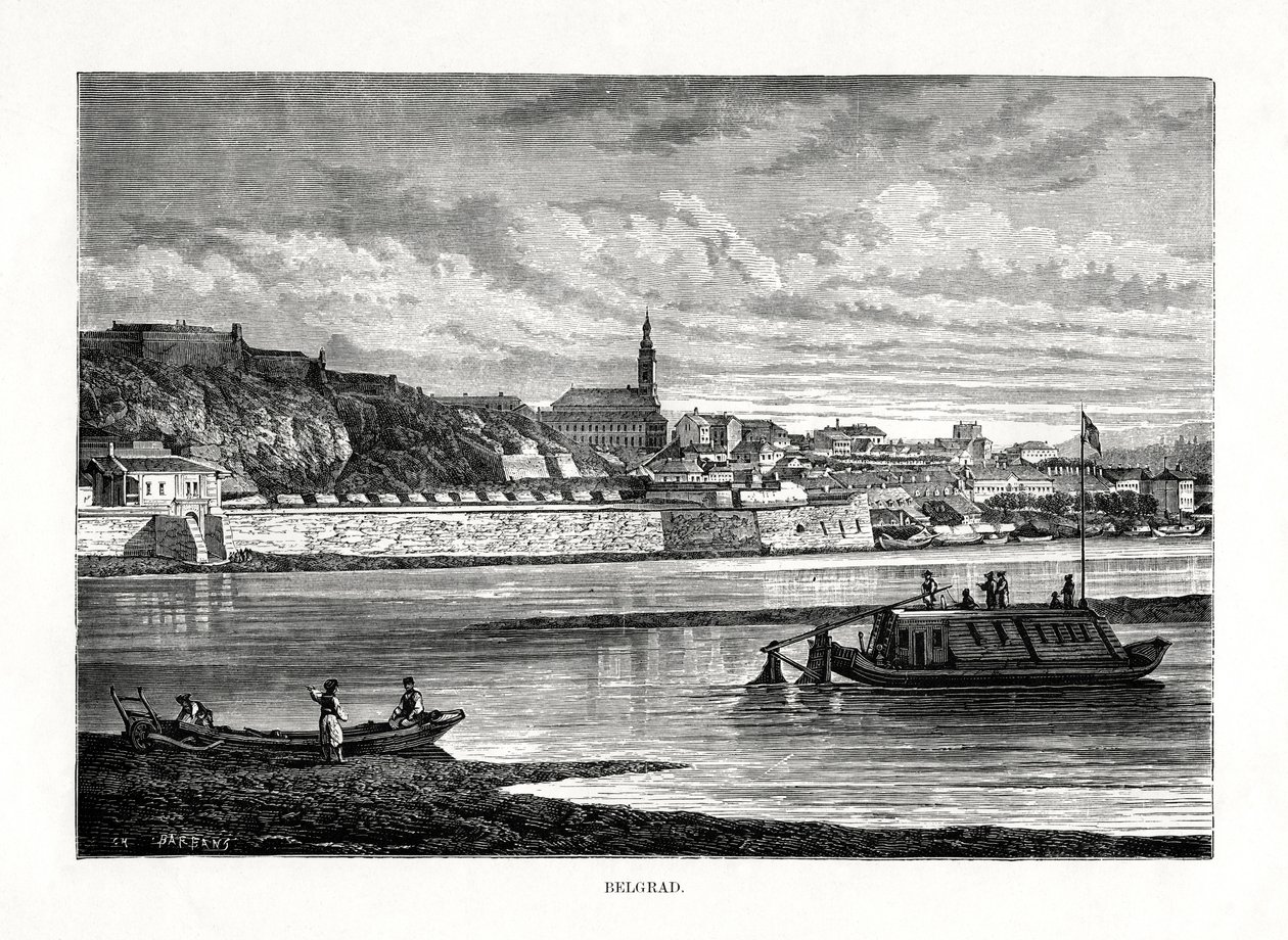 Beograd, Serbia og Montenegro, 1879 av Unbekannt