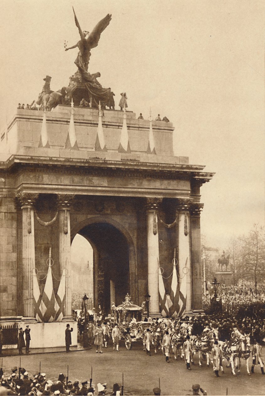 Under Quadriga, 12. mai 1937 av Unbekannt