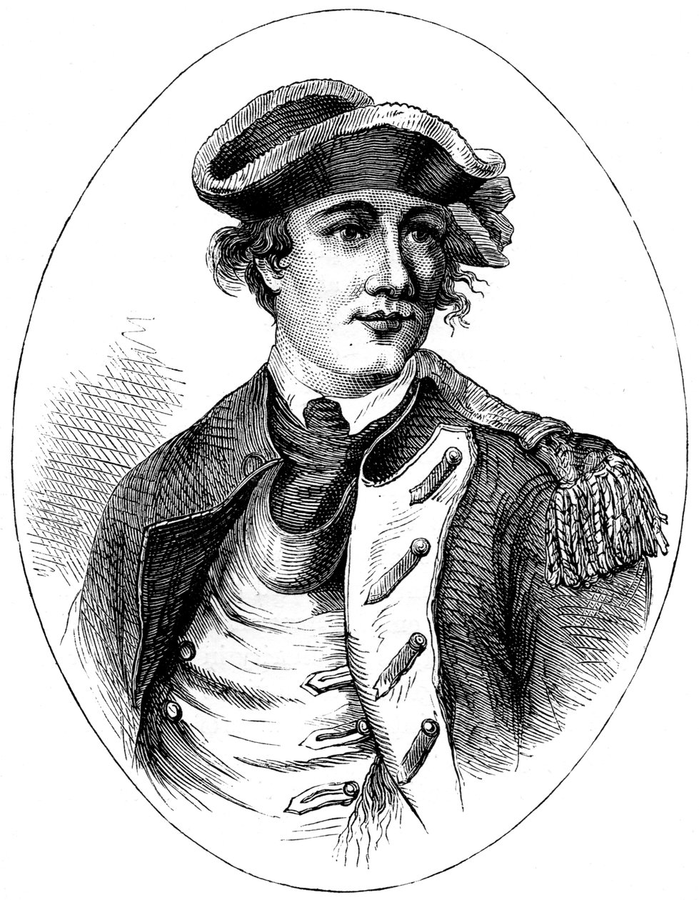 Benedict Arnold, general for den amerikanske revolusjonskrigen, c1880 av Unbekannt