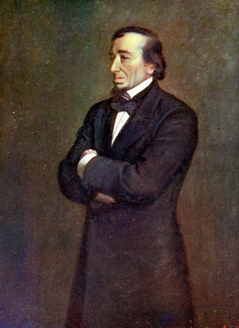 Benjamin Disraeli, 1. jarl av Beaconsfield, engelsk statsmann fra 1800-tallet, c1905 av Unbekannt