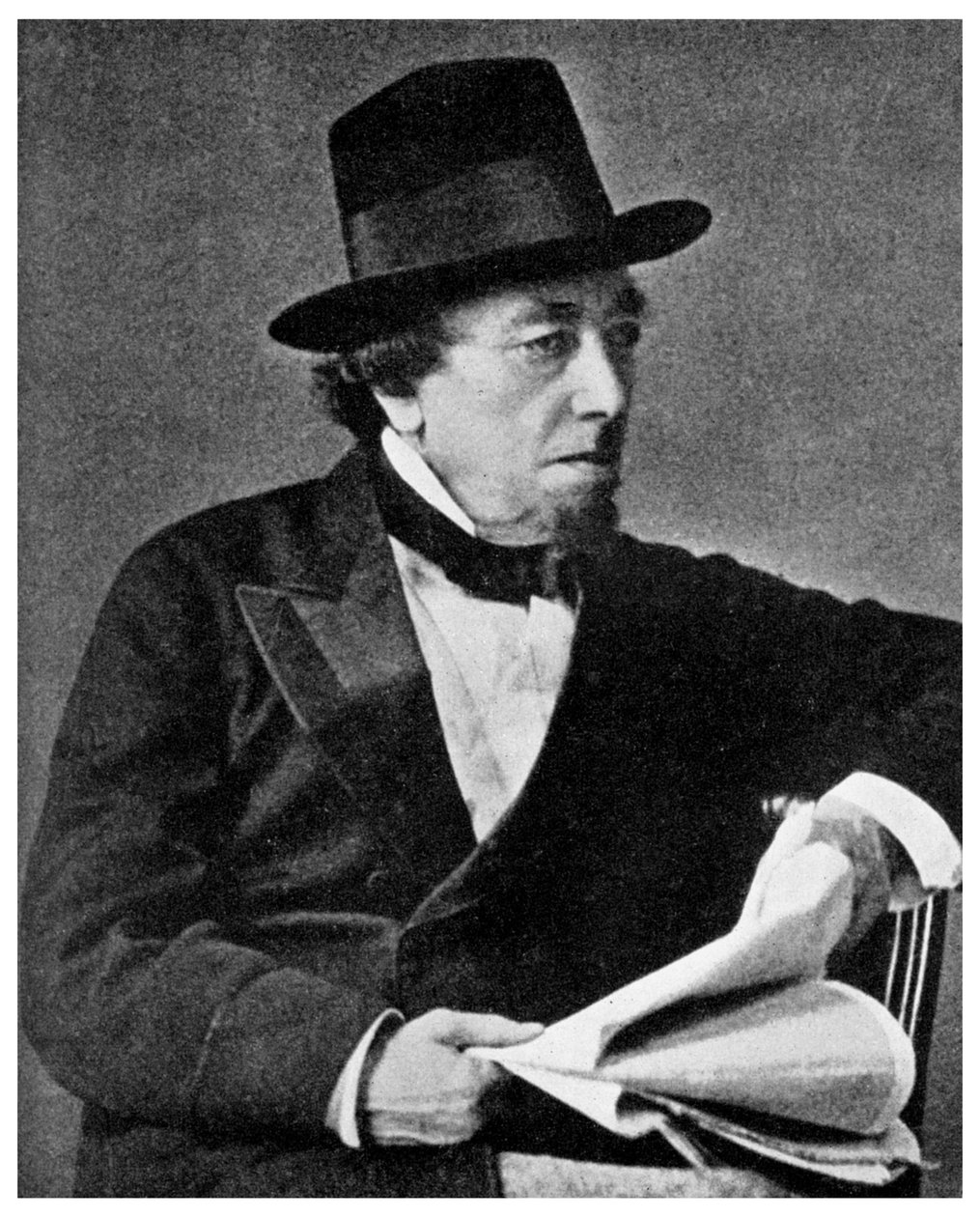 Benjamin Disraeli , britisk statsmann, 1800-tallet 1956 av Unbekannt