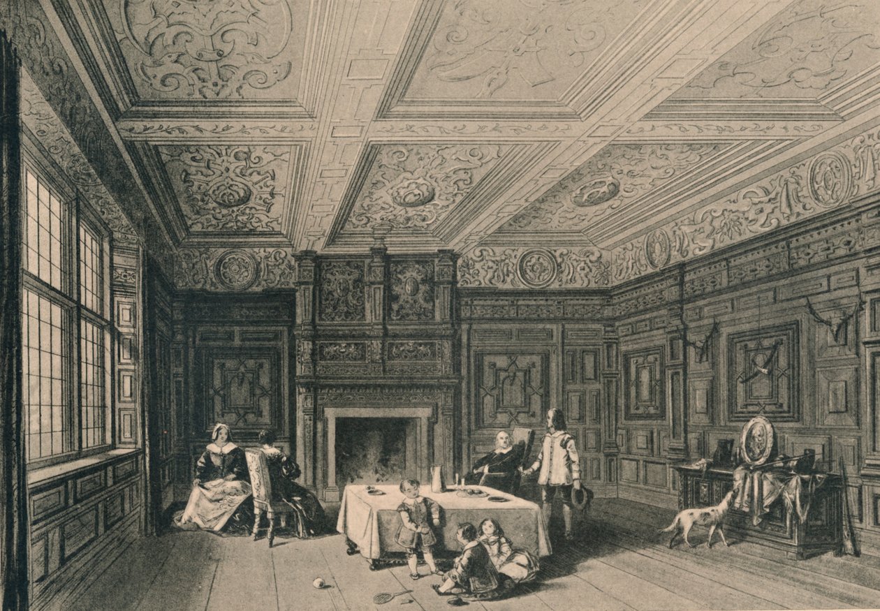 Benthall Hall, Shropshire, 1915 av Unbekannt