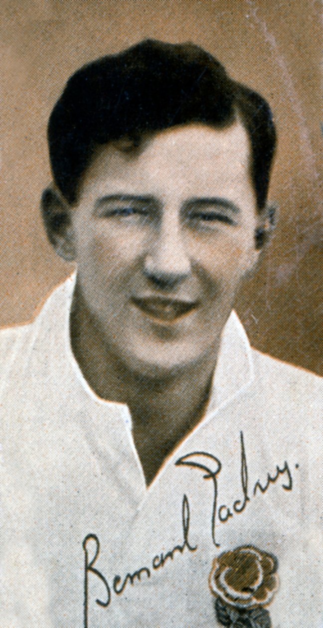 Bernard Gadney 1909-2000, engelsk fotballspiller i rugbyunionen, 1935 av Unbekannt