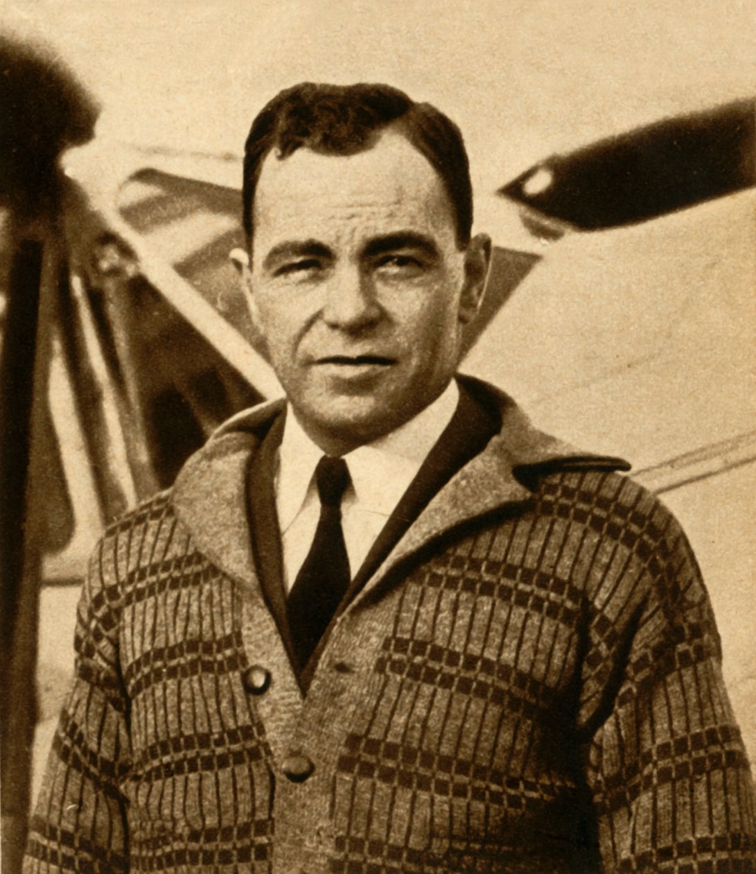 Bert Hinkler, 1933. av Unbekannt