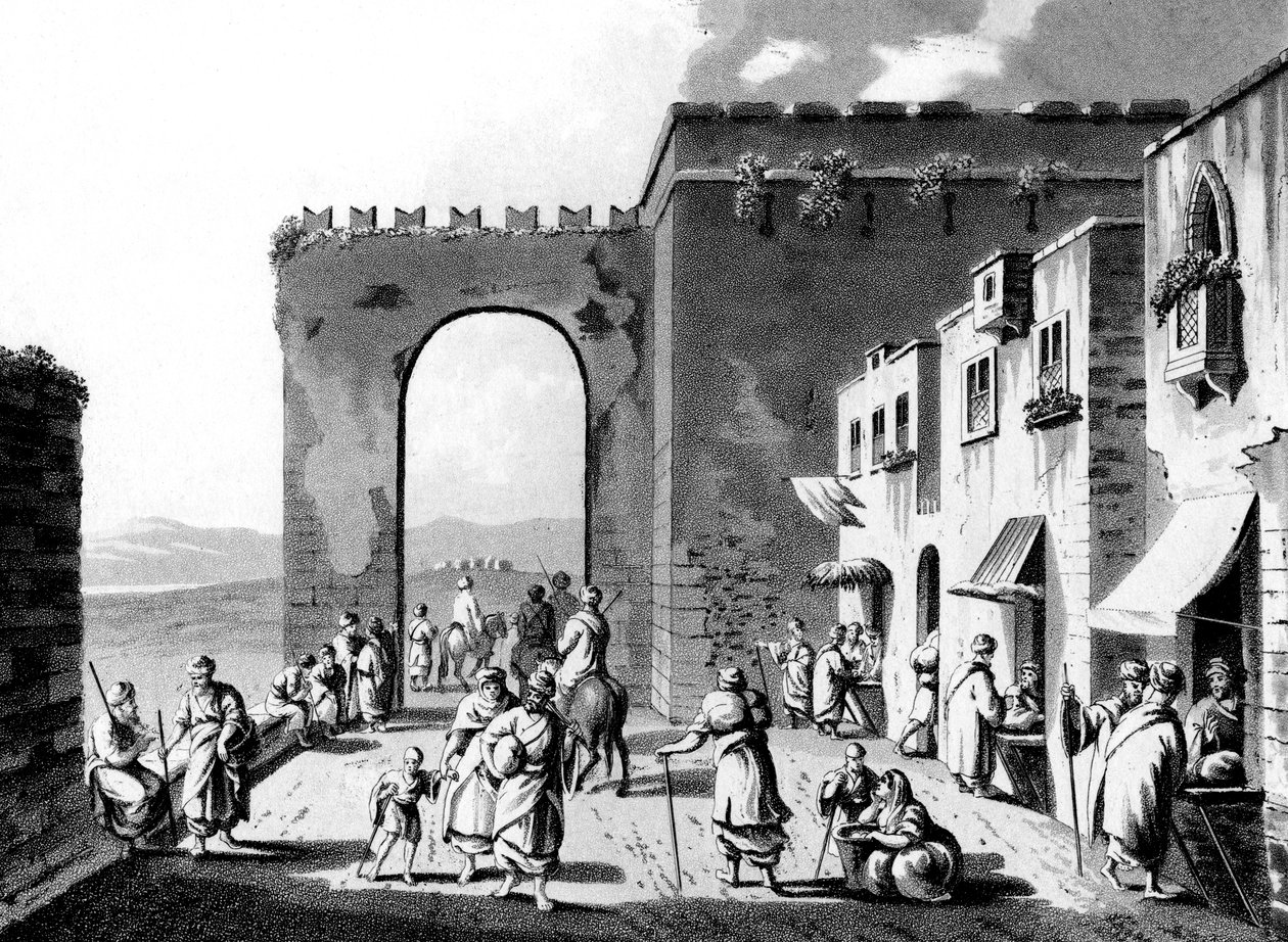 Betlehem, Israel, det første århundre, 1830 av Unbekannt