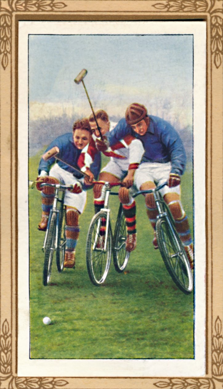 Sykkelpolo, 1939 av Unbekannt