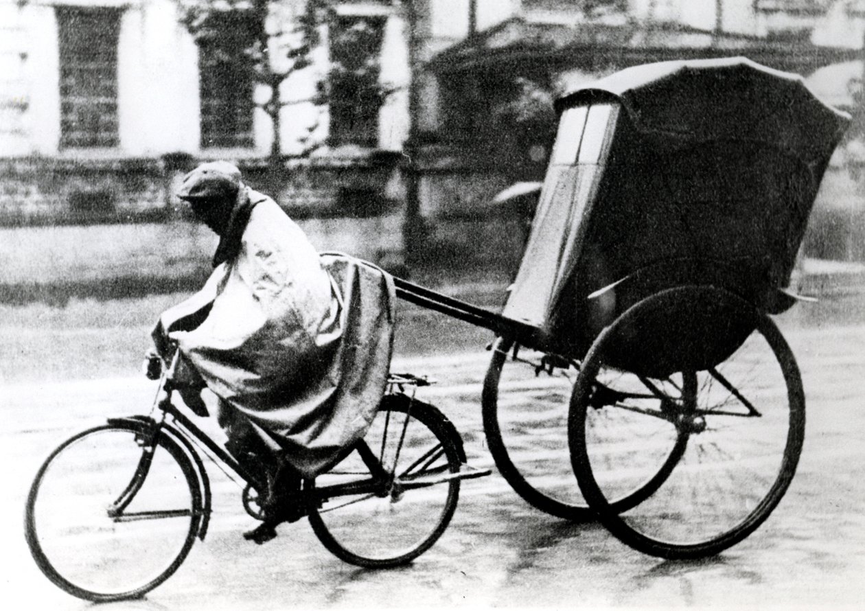 Sykkeltaxi, tysk-okkuperte Paris, 1940-1944 av Unbekannt