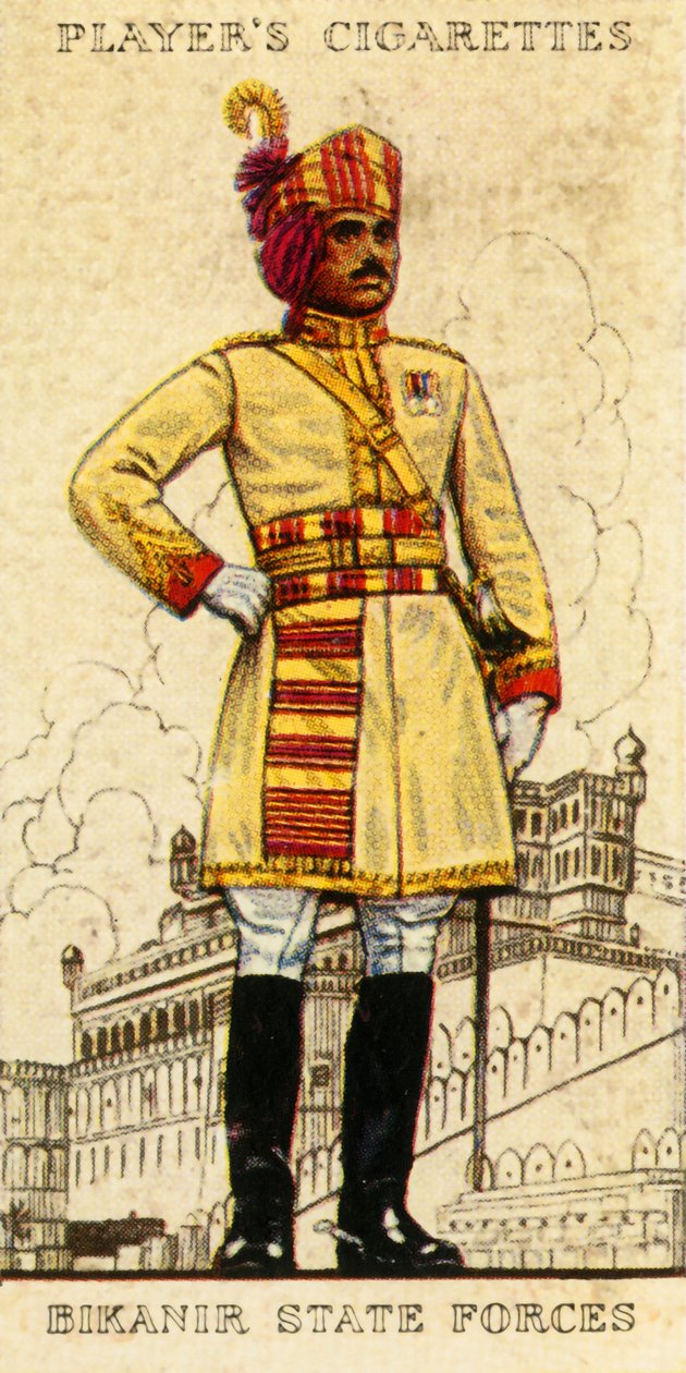 Bikanir statsstyrker, 1936. av Unbekannt