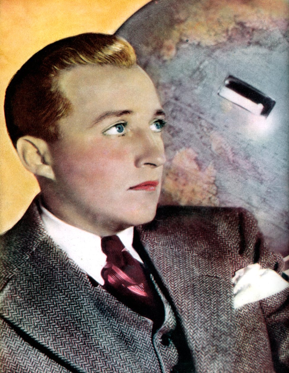 Bing Crosby , amerikansk sanger og skuespiller, 1934-1935 av Unbekannt