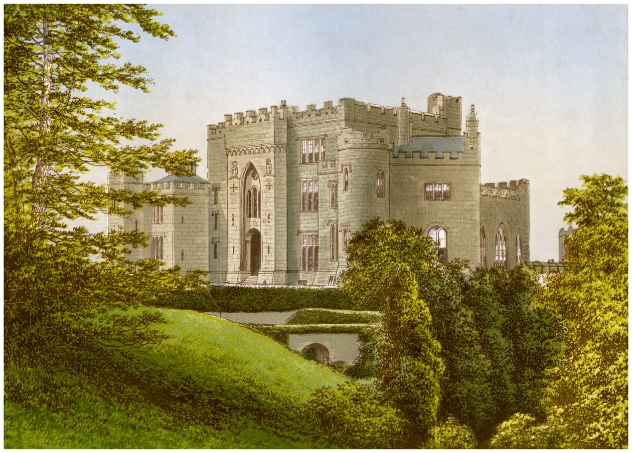 Birr Castle, grev Offaly, Irland, hjemmet til jarlen av Rosse, c1880 av Unbekannt